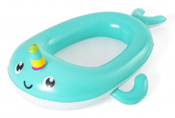 Лодочка BESTWAY 34120 Детская лодка Нарвал 118*89 см