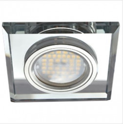 СВЕТИЛЬНИКИ ВСТРАИВАЕМЫЕ ECOLA FC1651EFF MR16 DL1651 GU5.3 Хром