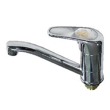 Смеситель для кухни РОССИЯ 2750S Смеситель кухонный ручка с гербом нос 15 см шаровый