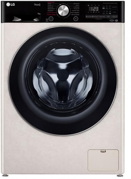Cтиральная машина LG F4V5VS9B бежевый