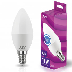 Лампа свтодиодная REV 32511 6 C37 Е14/11W/4000K