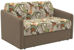 Диван ЭЛЕГИЯ ГЛОРИЯ-ЭКОНОМ 2 Диван ПБ (1200) FLEUR MOCCA,CATANIA KORIZA Категория 2 (1 кор.)