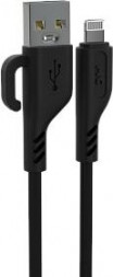 Кабель MORE CHOICE (4620202554253) K81i 2м USB 2.4A для Lightning , черный