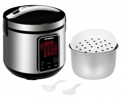 Мультиварка HYUNDAI HYMC-2400 5л 900Вт серебристый/черный