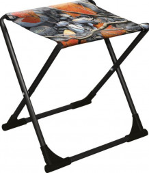 Стул складной NIKA ПС+/4 с камнями и кленовыми листьями