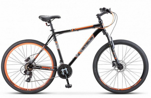Велосипед STELS Navigator-700 MD 27.5&quot; F020 LU096006 LU094572 17.5&quot; Черный матовый 2023