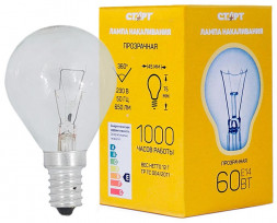 Лампа СТАРТ ДШ 60Вт Е14