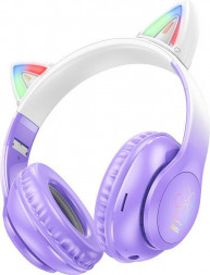 Наушники HOCO (6931474795854) W42 Bluetooth 5.3 Purple