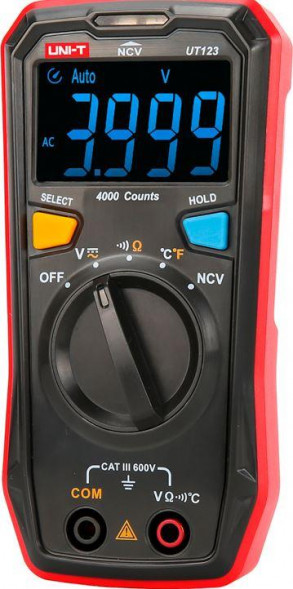Мультиметр UNI-T (13-0020) Мультиметр портативный UT123