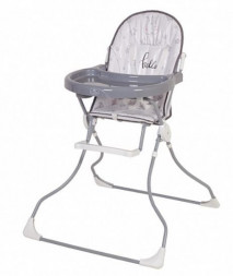 Стульчик POLINI Стульчик для кормления Polini kids 152 Бегемотик, серый (1кор)