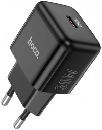 СЗУ HOCO (6931474789907) СЗУ HOCO N32 Glory PD30W single port charger черный