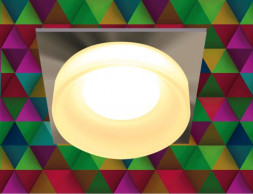 Точечный светильник RITTER 52055 9 SQS-98MR16-SC песочный/хром