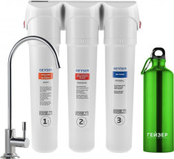 Фильтр д/воды проточный ГЕЙЗЕР Смарт Макс Био + бутылка для воды (16031_50167)