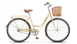 Велосипед STELS Navigator-325 28&quot; Z010 LU087509 LU094939 20&quot; Светло-бежевый 2023 + корзина