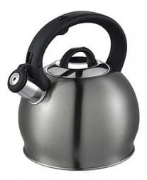 Чайник со свистком HITT H-KT100 Titan 3,0л со св., капсул. дно М3346