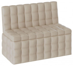 Скамья прямая BONMEBEL Скамья прямая Темпо кожзам бежевый (1 пак.)