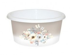 Таз VIOLET Таз 10л VIOLET с декором Акварель 810129