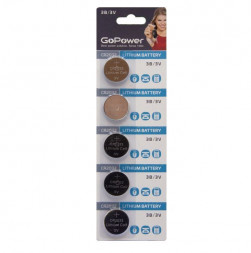 Элементы питания GOPOWER (00-00015603) CR2032