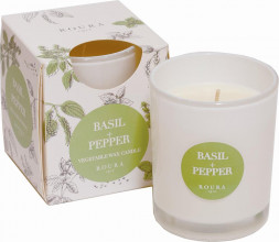 Свеча ROURA ароматическая в стакане - 333460.127 Базилик и Перец (BASIL+PEPPER)