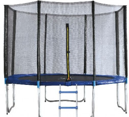 Спортивный инвентарь ЭКОС BT13-3 батут 13&quot; с сеткoй и лесенкой (010355) (2кор.)