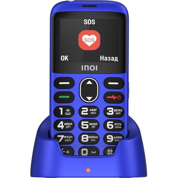 Телефон мобильный INOI 118B Blue