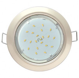 встраиваемый светильник ECOLA SP53P2ECB GX53 H4 Жемчуг