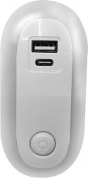 Ночник CAMELION (15384) NL-267 USB+TypeC (LED ночник с USB, 220V)