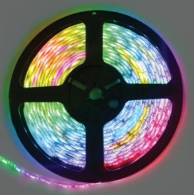 аксессуары для светильников ECOLA S10M07ESB LED STRIP 220V STD 7,2W/M IP68 14X7 30LED/M RGB разноцветная лента 10м