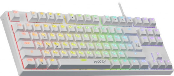 Проводная клавиатура DEFENDER (45579) Ivory GK-579 , механическая