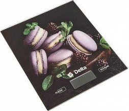 Весы кухонные DELTA KCE-65 Ягодные макарони