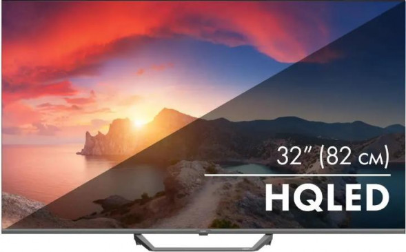 Телевизор HAIER 32&quot; Smart TV S2 Pro, QLED, FULL HD, черный, СМАРТ ТВ, Android TV