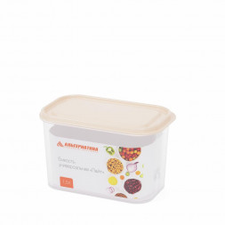 Контейнер АЛЬТЕРНАТИВА М8784 Лайт универсальный бежевый 1,5л