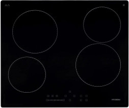 Варочная поверхность HYUNDAI HHE 6451 BG черный