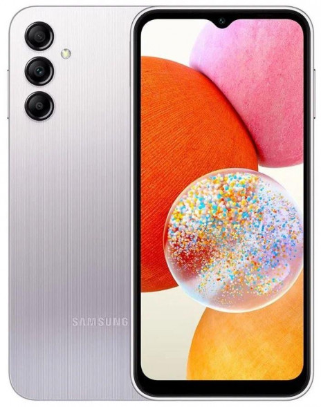 Смартфон SAMSUNG Galaxy A14 4/64Gb Silver (SM-A145FZSUCAU)