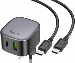 СЗУ HOCO (6942007617475) CS32Aaa 1USB+1USB-C 3.0A PD 20W+QC3.0