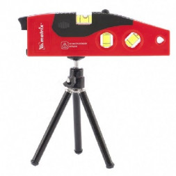 Уровни лазерные MATRIX Уровень лазерный, 180 мм, 220 мм штатив, 4 глазка 35022