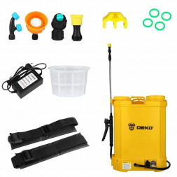 Опрыскиватель садовый аккумуляторный DEKO DKSP10, 16 л 065-0942