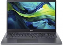 Ноутбук ACER 15.6 Aspire 15 A15-51M-36HA Core 3 100U/16Gb/SSD512Gb/noOS/Metall (NX.KXRCD.008) ПИ