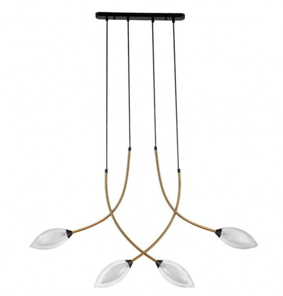 Люстра потолочная INDIGO 13001/4P Black (V000141)