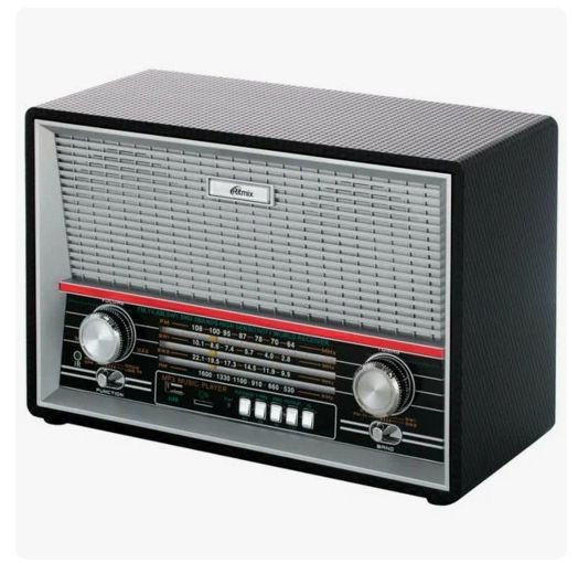 Радиоприемник RITMIX RPR-102 черный (карбон)