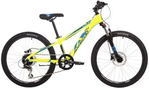 Велосипед NOVATRACK 24AHD.EXTREMEHD.11GN4 салатовый 168413