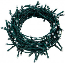 Гирлянда NEON-NIGHT (245-011) ТВИНКЛ Wi-Fi 18 м, темно-зеленый ПВХ, 120 LED RGB, не соединяется