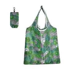 Сумка складная РЫЖИЙ КОТ Сумка складная с чехлом, 38*58 см, полиэстер, зеленый (008576)