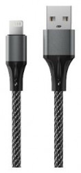 Кабель ACCESSTYLE AL24-F100M Black-Gray