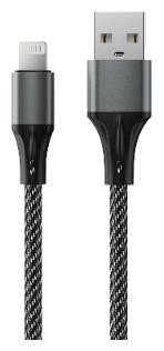 Кабель ACCESSTYLE AL24-F100M Black-Gray