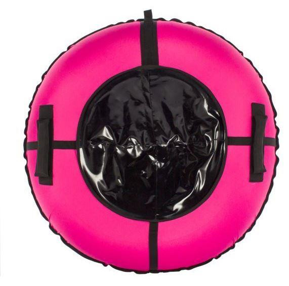 Тюбинг SNOWSTORM Тюбинг BZ-100_FULL_PINK, 100 см, розовый с черным W112926