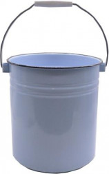 Ведро СИБИРСКИЕ ТОВАРЫ эмал цил 12л б/кр без рис