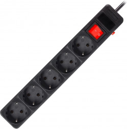 Сетевой фильтр SMARTBUY (SBSP-5-50-K) 5 гн х 5,0 м черный