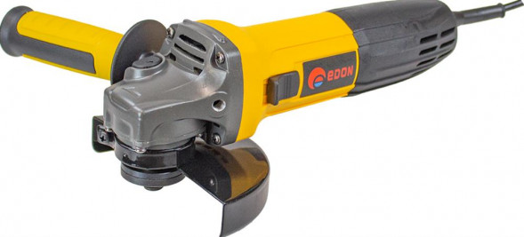 Машина шлифовальная угловая EDON AG-125/900C желтый/черный 28227