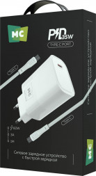 СЗУ MORE CHOICE (4620202555519) NC68a 35W Type-C Type-C , White